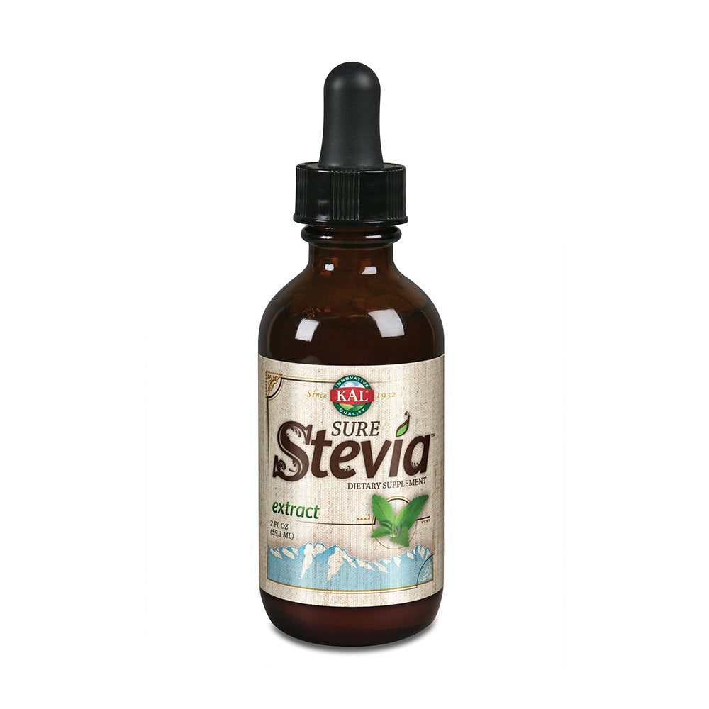 Kal Sure Stevia Liquid Extract 2 Oz | Best-Tasting, Zero Calorie, Low Glycemic | For Baking & Adding To Beverages | 385 Servings