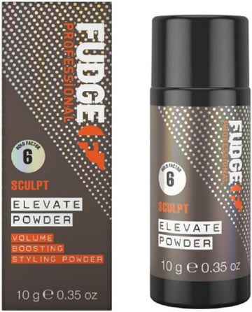 Fudge Professional Elevatepowder, Volume Boosting Styling Powder, Matte Finish, Texturizing Hair Styling, Unisex, 10 G