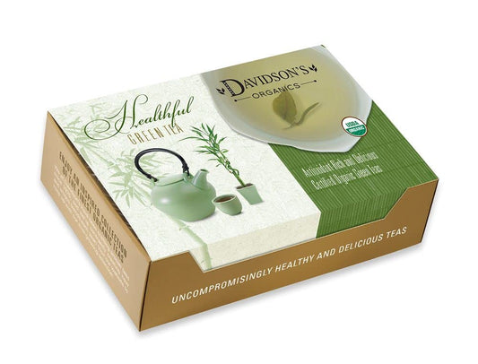 Davidson'S Organics, Imperial Green, 100-Count Individually Wrapped Tea Bags