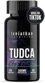 Tudca Bile Salts 300Mg - Tudca (Tauroursodeoxycholic Acid) Supplement 60 Capsules