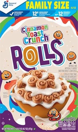 Cinnamon Toast Crunch Rolls Breakfast Cereal, 16.7 OZ