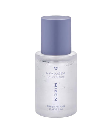 Mizon Hyalugen Le Lift Serum With Hyaluronic Acid And Marine Collagen For Fine Lines Total Face Care Youthful Skin Refreshing Lifting Korean Skincare (1.01 Oz)