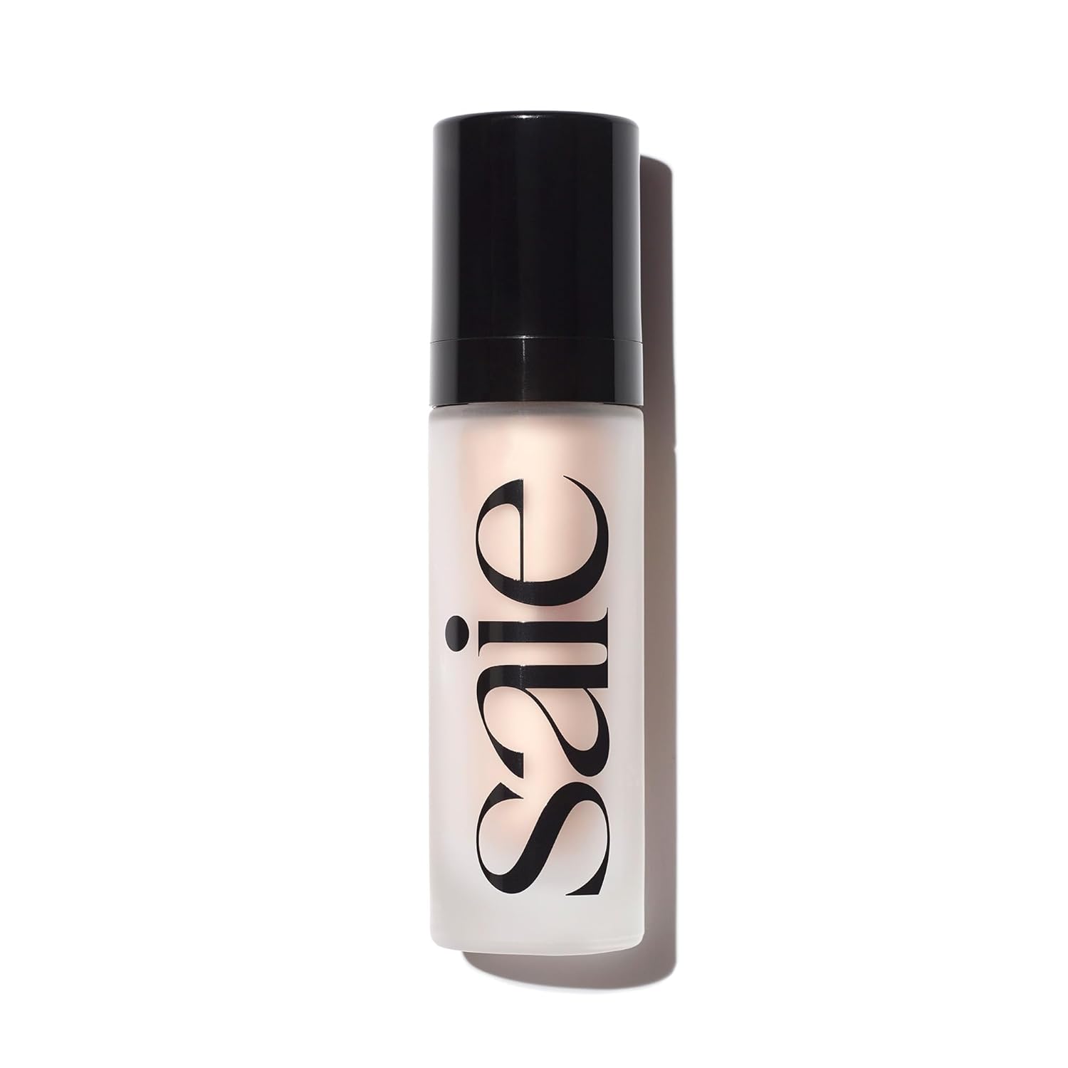 Saie Glowy Super Gel Lightweight Illuminator - Travel Size Luminizer And Makeup Primer For Glowing Skin - Enriched With Vitamin C + Hydrating Squalane Oil - Warmglow (0.5 Oz)