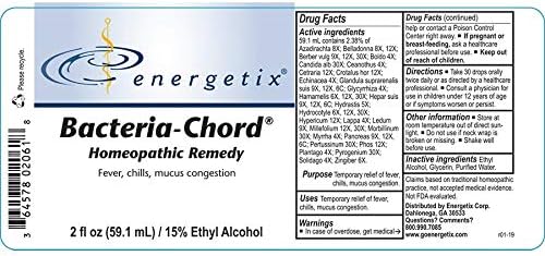 Energetix Bacteria-Chord : Health & Household