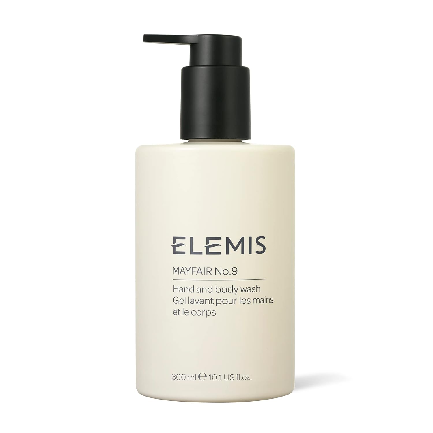 Elemis Mayfair No.9 Hand & Body Wash, Cleanses, Hydrates, And Refreshes, 95% Biodegradable, Peg- And Sls-Free, Refillable + Recyclable Bottle, 300Ml