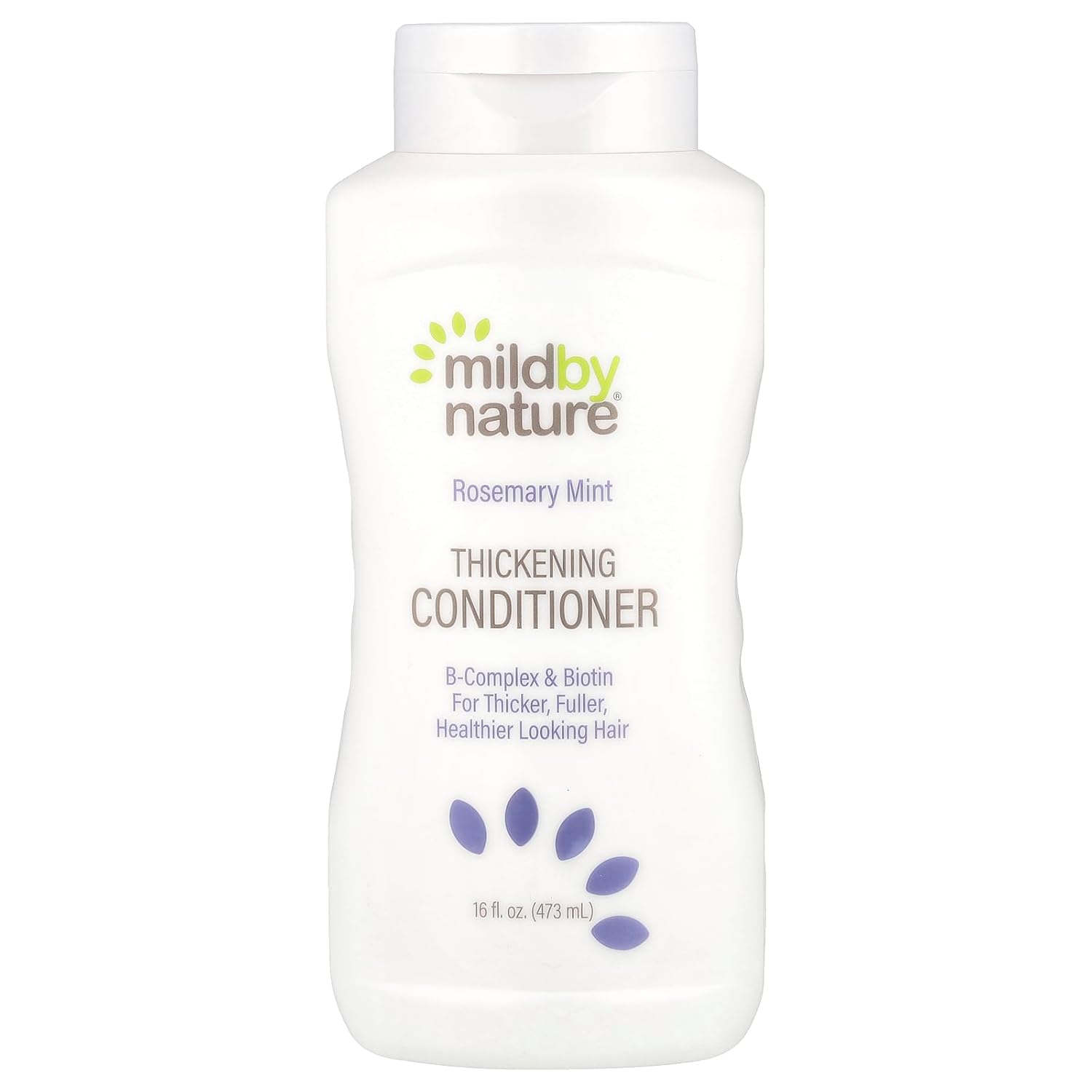 Hair Thickening Conditioner, B-Complex, Biotin & Panthenol, Ph Balanced, For Thicker, Fuller, Healthier Looking Hair, Cruelty-Free, Rosemary Mint, 16 Fl Oz (473 Ml