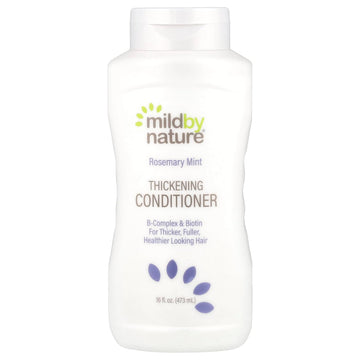 Hair Thickening Conditioner, B-Complex, Biotin & Panthenol, Ph Balanced, For Thicker, Fuller, Healthier Looking Hair, Cruelty-Free, Rosemary Mint, 16 Fl Oz (473 Ml