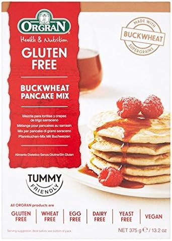 Orgran Gluten Free Stonemilled Buckwheat Pancake Mix 375G