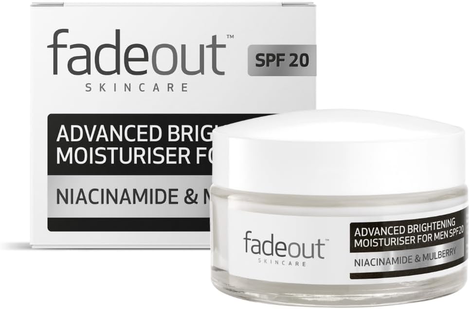 Fade Out Advanced Even Skin Tone Moisturiser for Men with SPF 25 - Clinically Proven Face Cream to Even Skin Tone in 4 weeks, 50ml : Amazon.co.uk: Beauty