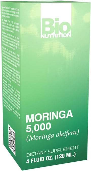 Bio Nutrition Moringa Liquid Herbal Supplement 4 Fluid Ounces | Nutrient Dense | High In Antioxidants | Includes Quercetin | Promotes Strong Digestive Health | Immune Boost