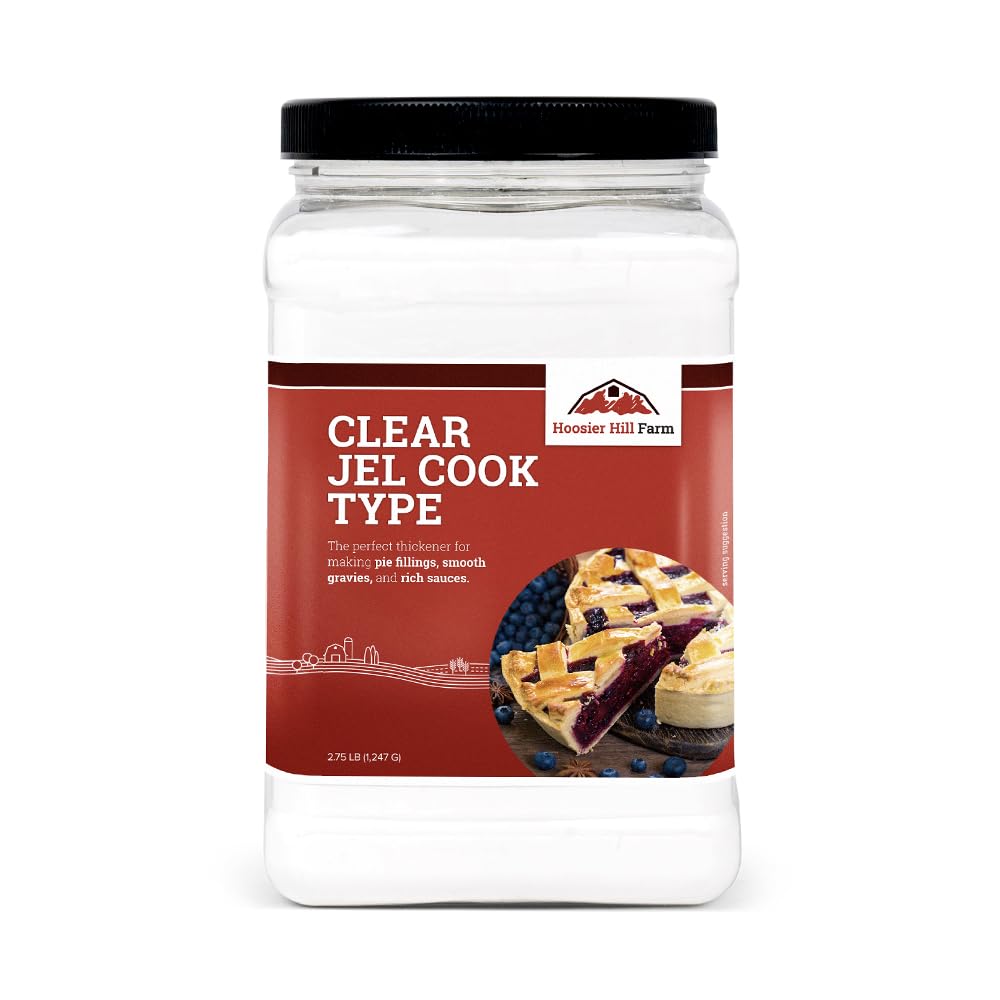 Hoosier Hill Farm Clear Jel Thickener (Cook-Type), 2.75LB (Pack of 1)