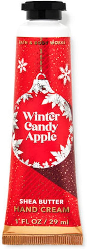 Bath & Body Works Winter Candy Apple Shea Butter Travel Size Hand Cream 1 oz (Winter Candy Apple)