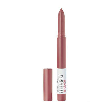 Maybelline Super Stay Ink Crayon Matte Longwear Lipstick Makeup, 165 Drive The Future, 0.04 Oz