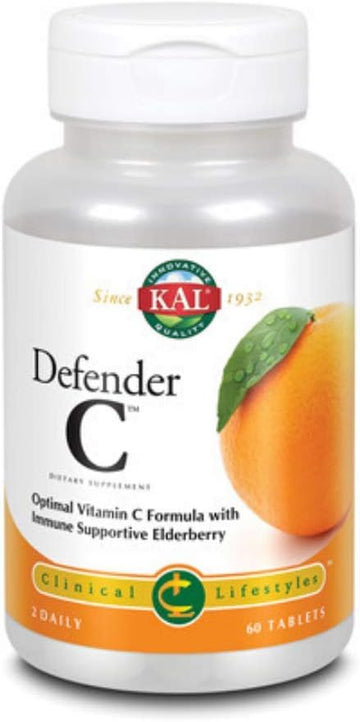 KAL Defender-C Tablets, 1000 mg, 60 Count : Health & Household