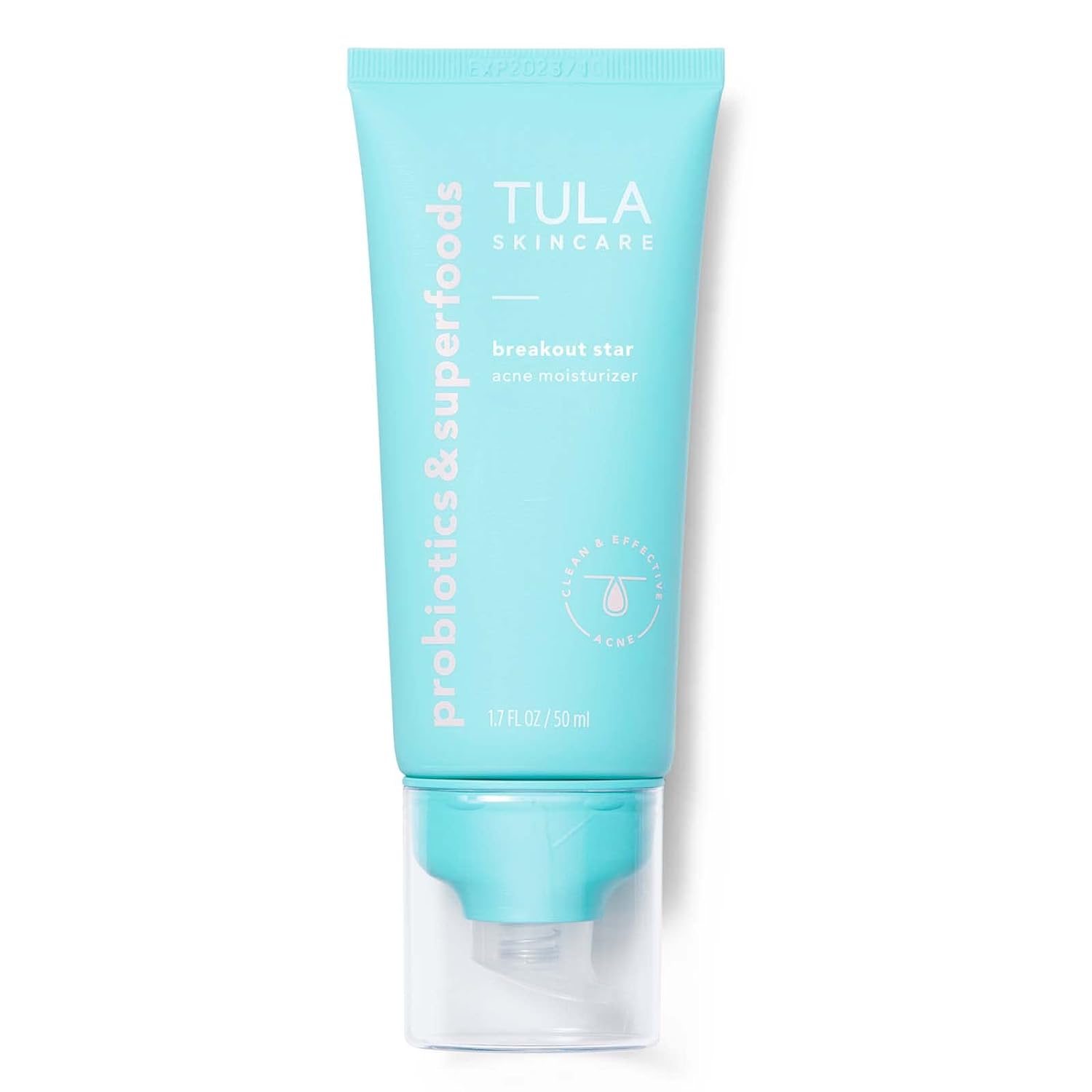 Tula Skin Care Breakout Star - Acne Moisturizer, Prevents & Treats Mild Breakouts, Brightens Marks, Soothes Skin, Contains Probiotics, Salicylic & Azelaic Acid, Niacinamide, Watermelon, 1.7 Fl Oz