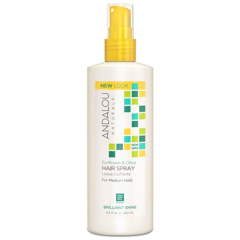 Andalou Naturals Medium Hold Hair Spray Sunflower and Citrus - 8.2 fl oz : Green Living : Beauty & Personal Care