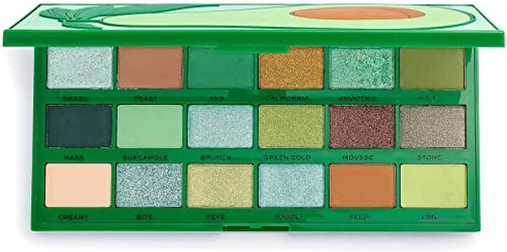 I Heart Revolution Eyeshadow Palette Tasty Avocado