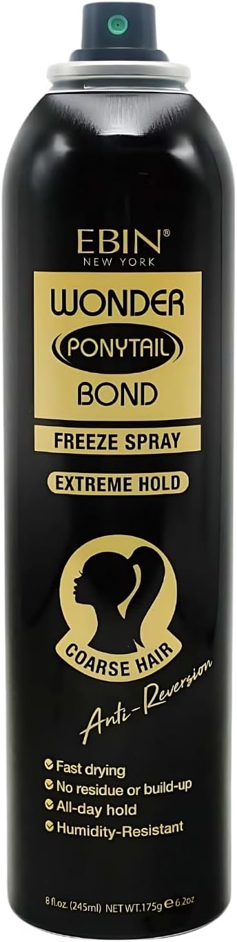 Wonder Lace Ponytail Bond Freeze Spray (Firm Hold - Medium Hair)