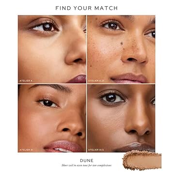 Westman Atelier Vital Pressed Skincare Blurring Talc-Free Setting Powder Dune : Beauty & Personal Care