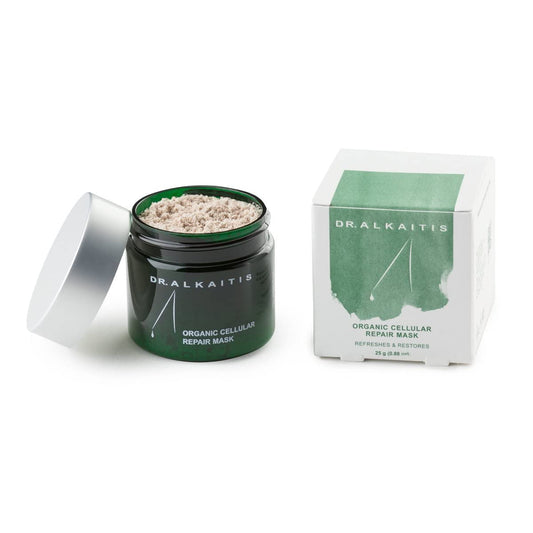 Dr. Alkaitis Organics Cellular Repair Mask - Antioxidant Rich Superfruit Complex With Maqui & Pomegranate - Skin Regeneration Formula (25G/1.05Oz)