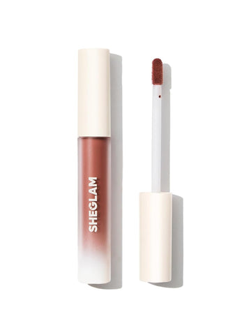 Sheglam Matte Allure Liquid Lipstick Long Lasting High Pigment Lipstick Nourishing Sunflower Oil Reduce Lip Care-Maven