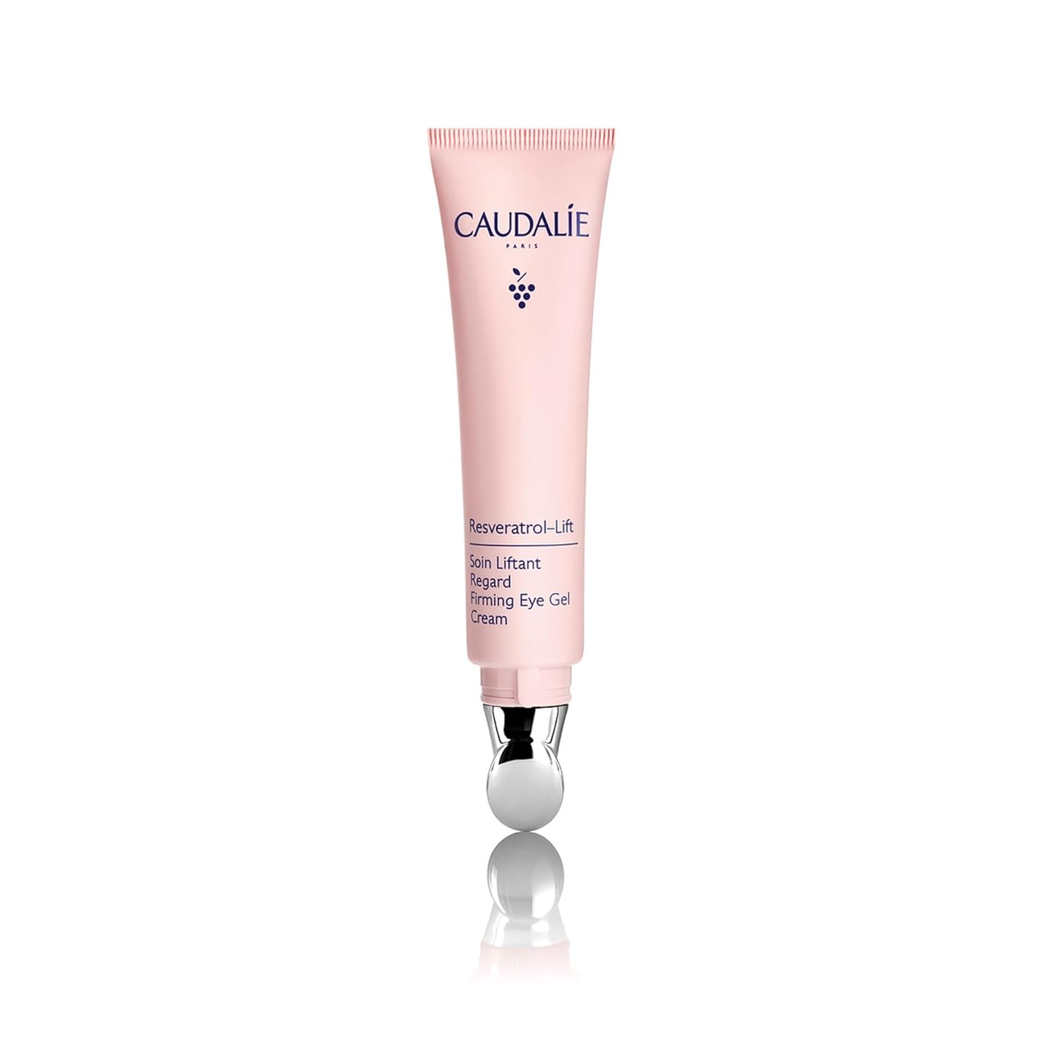 Caudalie Resveratrol-Lift Firming Eye Gel Cream 15 Ml- Metal Tip With Vegan Collagen I And Hyaluronic Acid For Visibly Fresher Firmer Eyes