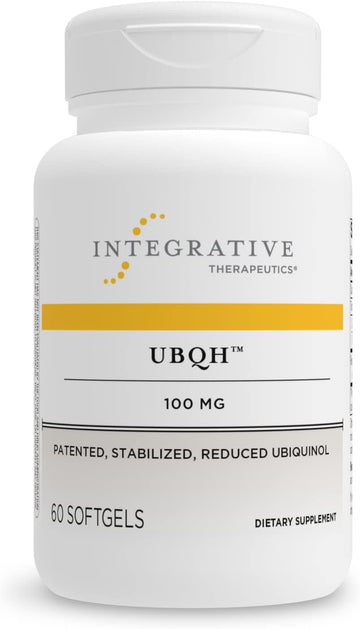 Integrative Therapeutics Ubqh 100 Mg - Reduced Form Coq10 Supplement To Support Cellular Energy* - Dairy Free - 60 Softgels