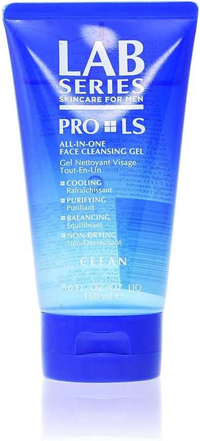 Lab Series Pro Ls All-In-One Face Cleansing Gel, 5 Ounce Earplug, 9 Cm, Black