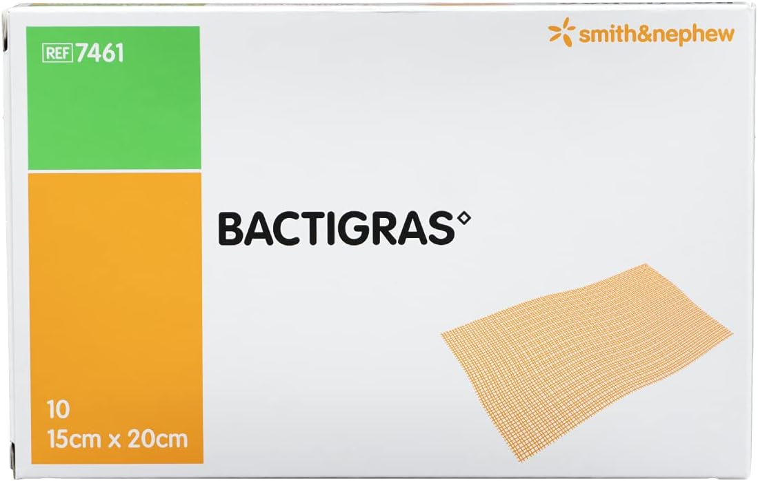 Bactigras Gauze Dressing, 20 x 15 cm