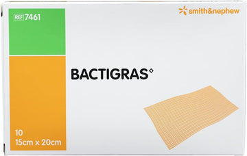 Bactigras Gauze Dressing, 20 x 15 cm