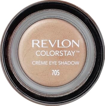 Revlon Crème Eyeshadow, Colorstay 24 Hour Eye Makeup, Highly Pigmented Cream Formula In Blendable Matte & Shimmer Finishes, 705 Crème Brûlée, 0.18 Oz