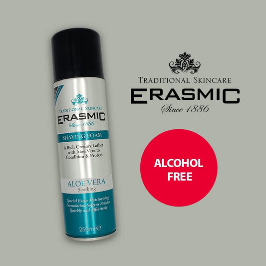 Erasmic Shave Foam 300Ml Aloe