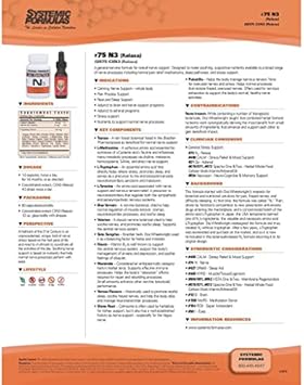 Systemic Formulas Bio Function N3 Relaxa 60 Capsules : Health & Household