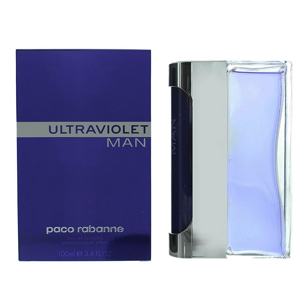 Ultraviolet Men Eau-De-Toilette Spray By Paco Rabanne, 3.4 Ounce : Beauty & Personal Care