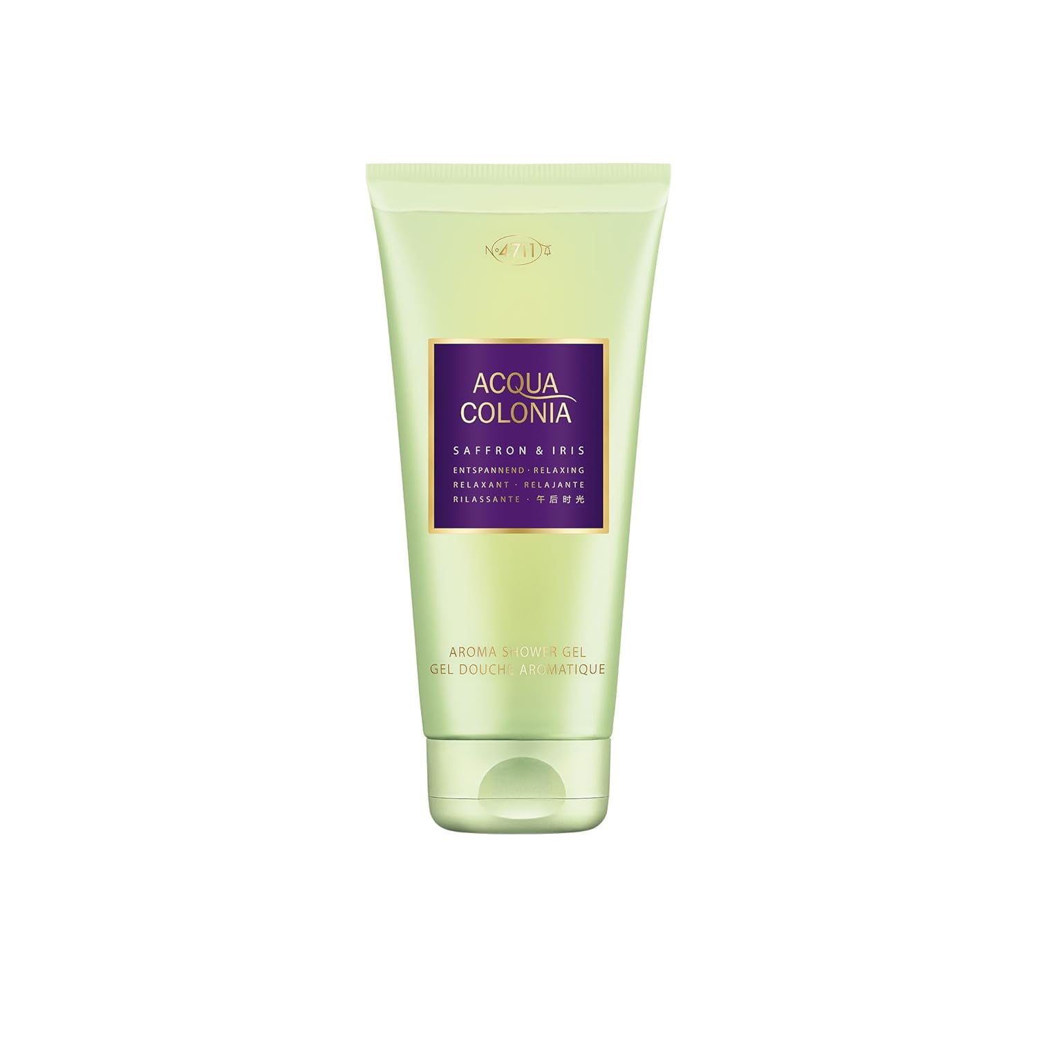 4711 238642 6.8 Oz Acqua Colonia Saffron & Iris Aroma Shower Gel