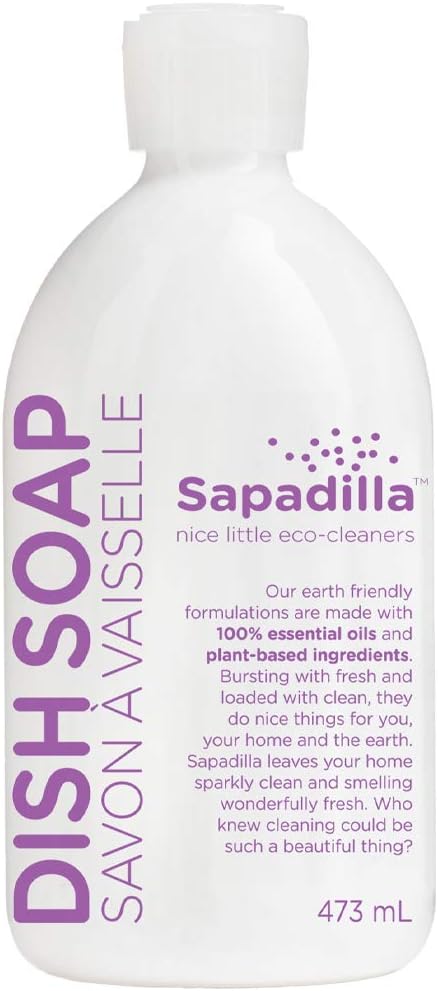 Sapadilla Dish Soap, Lavender/Lime, 16 Fluid Ounce