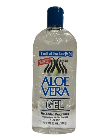 Fruit Of The Earth 100 % Aloe Vera Gel, 12 Oz (Pack Of 2) By Fruit Of The Earth