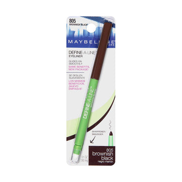 Maybelline New York Define-A-Line Eyeliner, Brownish Black, 0.01 Fl. Oz