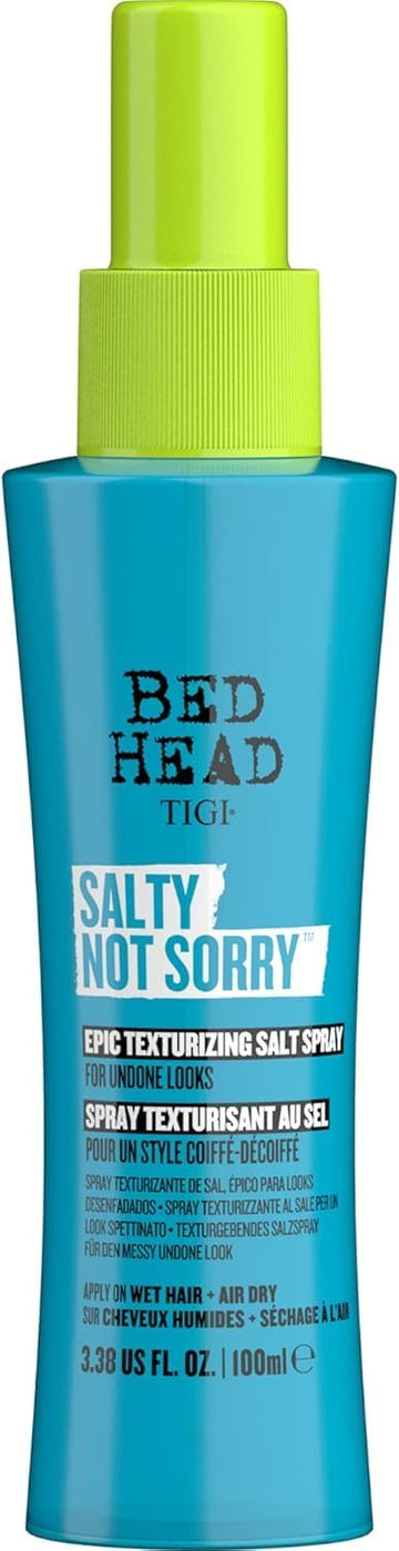 Bed Head By Tigi - Salty Not Sorry Hair Texturising Salt Spray - For Natural Undone Hairstyles - 100 Ml