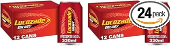 Lucozade Energy Drink Orange 12X330Ml