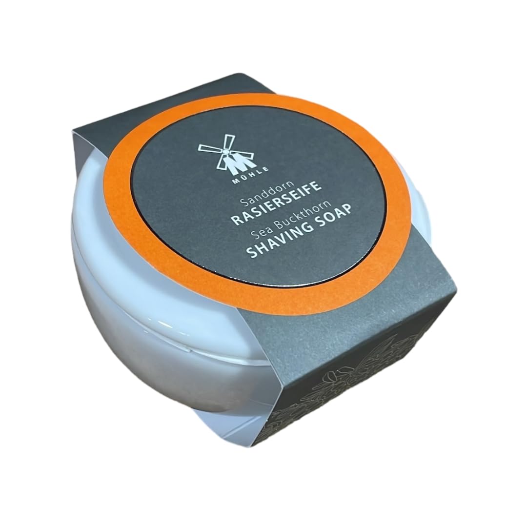 Mühle Shave Care Porcelain Dish Incl. Sea Buckthorn Shaving Soap 65G : Beauty & Personal Care