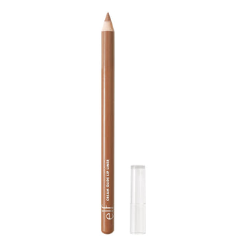 E.L.F. Cream Glide Lip Liner, Highly-Pigmented Pencil For Shaping & Sculpting Lips, Semi-Matte Finish, Vegan & Cruelty-Free, Baddest Beige