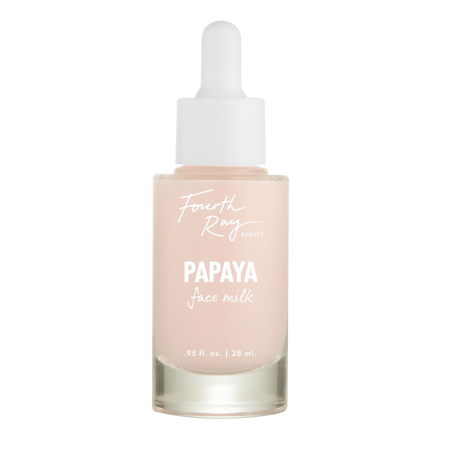 Colourpop Fourth Ray Beauty Papaya Face Milk - Moisturizing Face Serum Infused With Papaya Enzymes, Papaya Oil & White Tea - Conditions Skin For A Healthier-Looking Complexion (0.95 Oz)