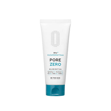 Be The Skin Bha+ Pore Zero Cleansing Foam 5.07 Fl Oz / 150 Ml | Face Wash Cleanser For Pore Care And Sebum Control | For Sensitive And Combination Skin