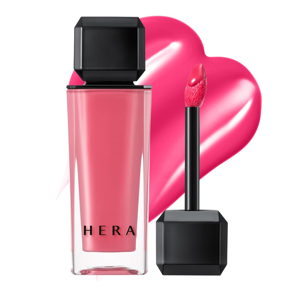 Hera Sensual Nude Gloss Jennie Picked Korean Makeup Lipstick For Smooth & Voluptuous Fuller-Looking Lips By Amorepacific 5G - Hush (132)