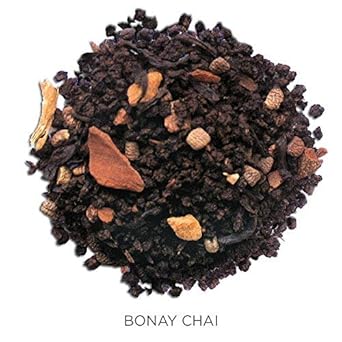 Tea Forte Organic Black Tea Bombay Chai, Makes 35-50 Cups, 4.23 Ounce Loose Leaf Tea Canister