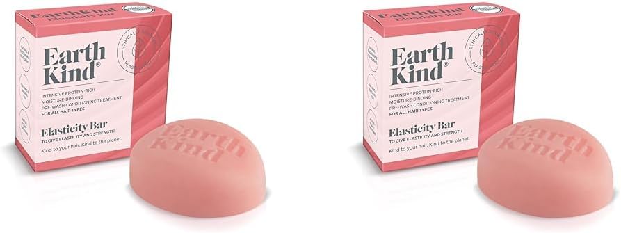 Earthkind Elasticity Bar Pre-wash Deep Conditioning Treatment Mask for ALL Hair Types, Pink (Pack of 2) : Amazon.co.uk: Beauty