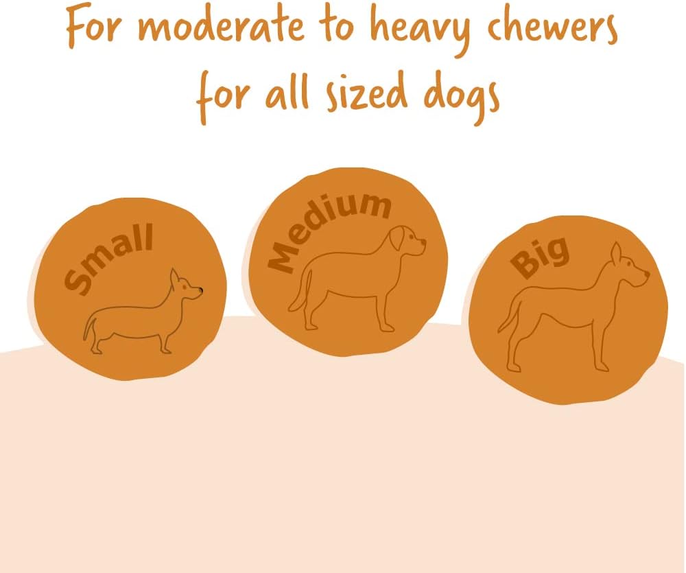 Ultra Chewy Pawsible Chewy Chips Peanut Butter & Honey Dog Treats. Made in The USA, Healthy Treats, Easy to Digest, Promotes Dental Health (Chips 1 Lb)