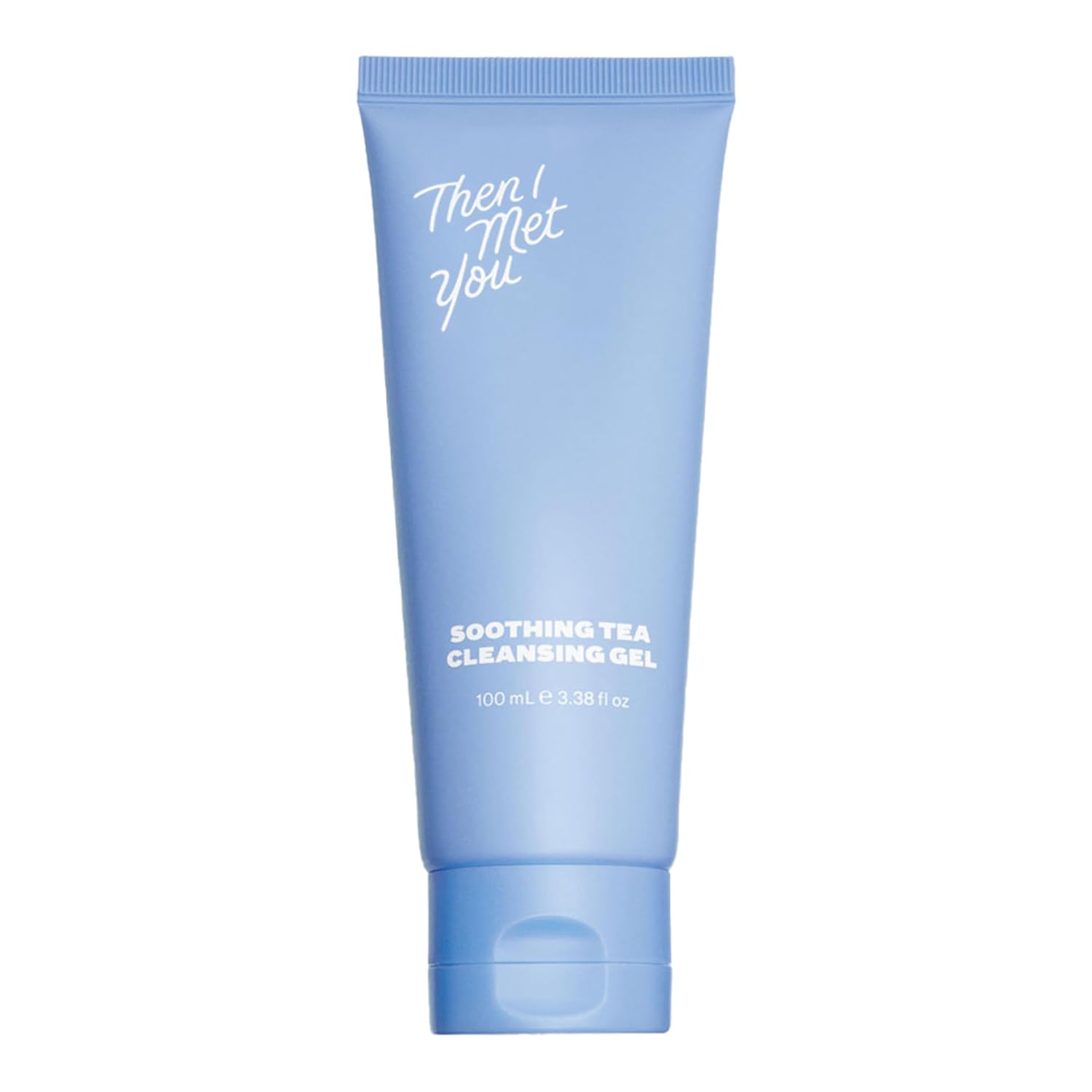 Then I Met You Soothing Tea Cleansing Gel, Hydrating Water-Based Face Cleanser With Fermented Rice Water & Green Tea, Vegan & Clean Skincare, 3.38 Oz