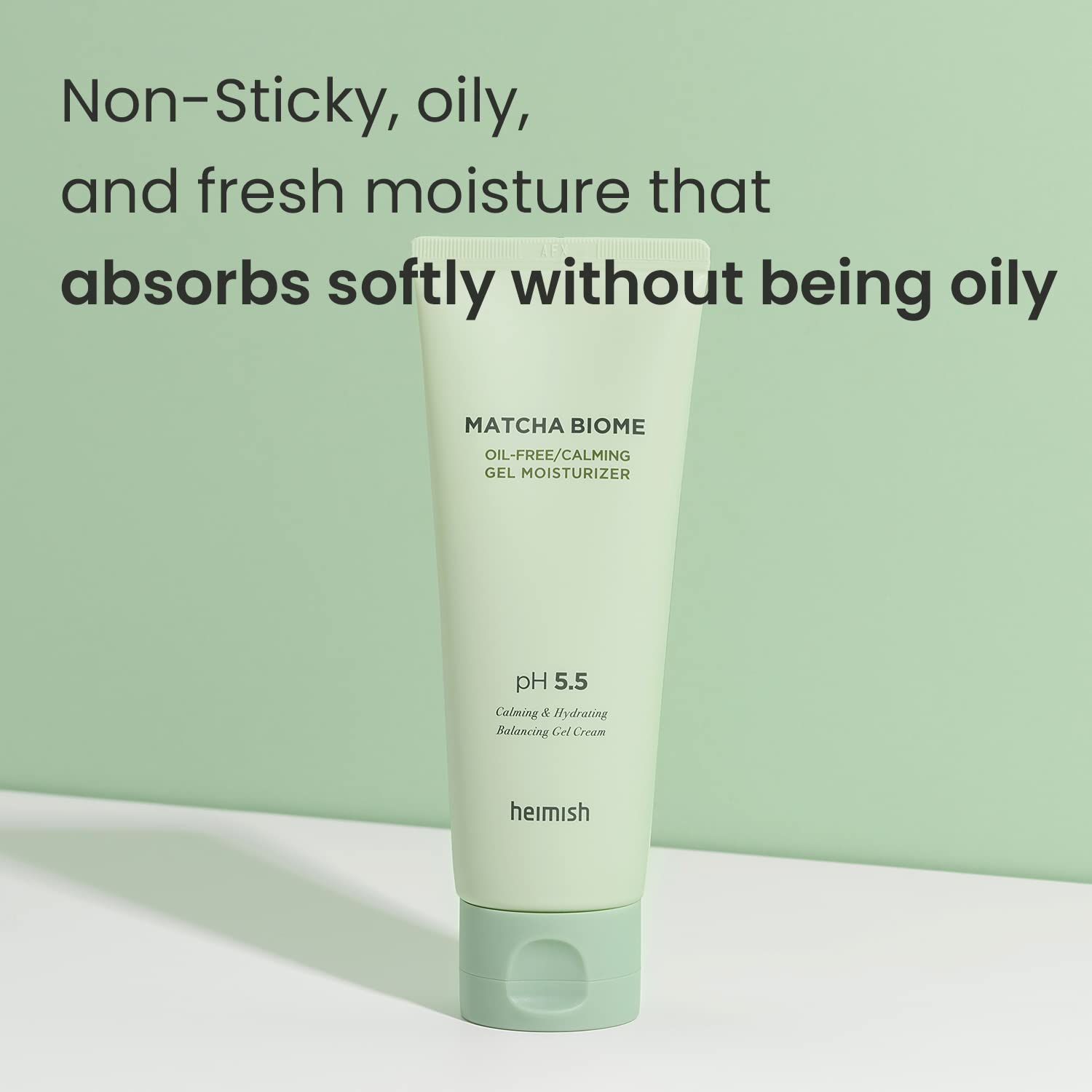 Heimish Matcha Biome Oil-Free Calming Gel Moisturizer - Moisturizing, Cooling, Soothing, Low Irritating, Non-Sticky Formula With Matcha, Probiotics, For Oily & Acne-Prone Skin, Ph 5.5, 3.4Fl.Oz/100Ml : Beauty & Personal Care